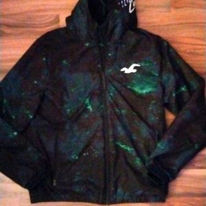 Hollister Black Sherpa Jacket